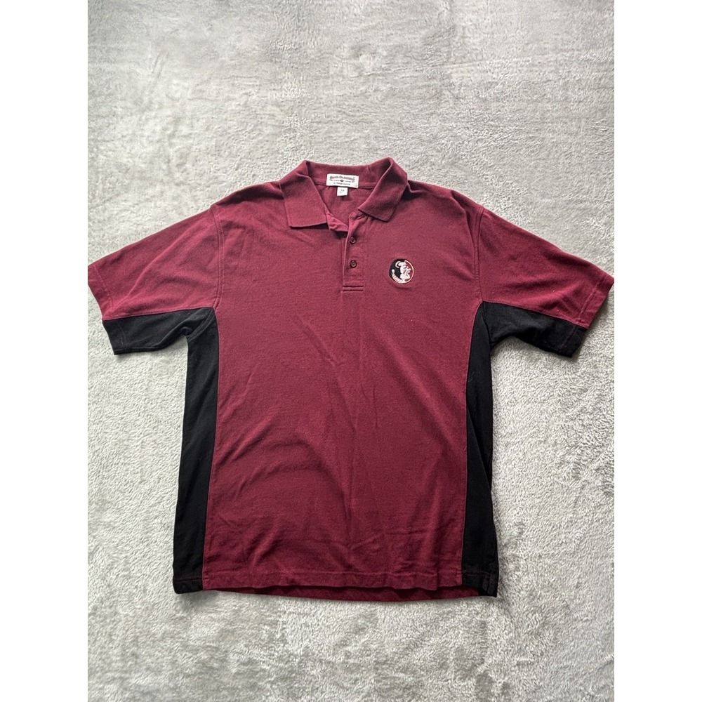 Boca Classics Mens Florida State Seminoles Polo Large